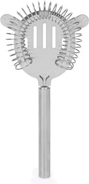 Homiu Deluxe Cocktail Stainless Steel Bar Gift 8 Piece Set with Elegant Table Stand