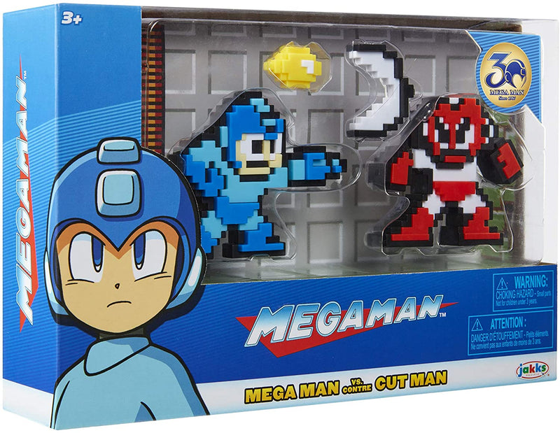 Megaman 34175 MegaMan Classic 8-Bit Figure (Mega Man Vs. Cut Man)