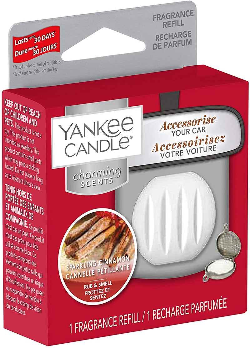 Yankee Candle Sparkling Cinnamon Charming Scents Fragrance Refill