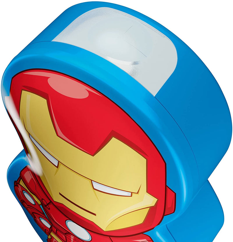 Philips Marvel Avengers Iron Man Children's Pocket Torch and Night Light with Integrated LED, 1 x 0.3 W