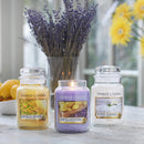 Yankee Candle Scented Candle | Scented Candle | Fluffy Towels Large Jar Candle | Burn Time: Up to 150 Hours