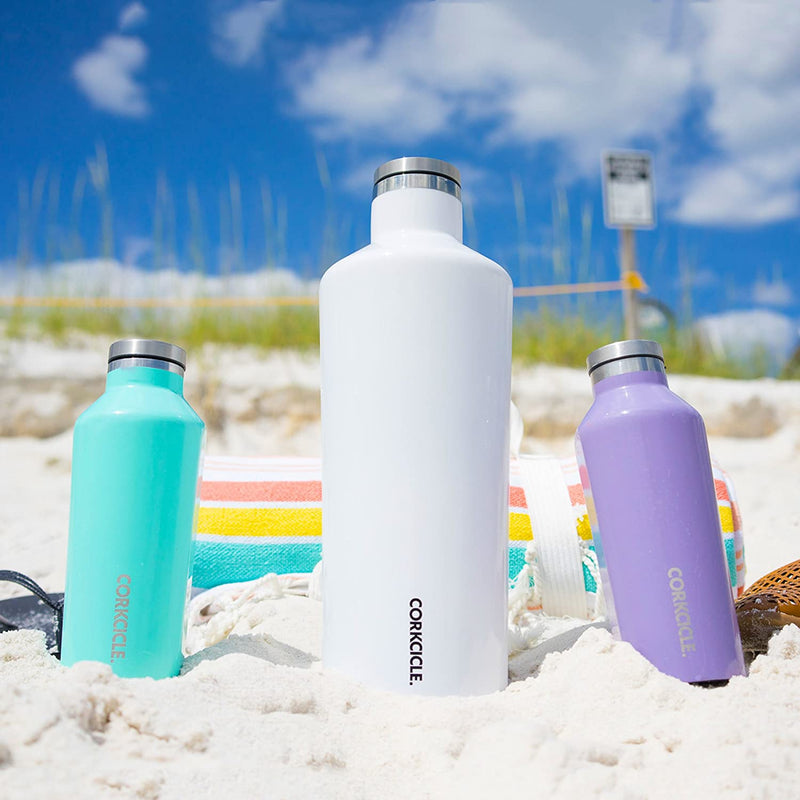 Corkcicle Canteen Insulated Water Bottle, Sports Hiking, 60oz Unicorn Pixie Dust