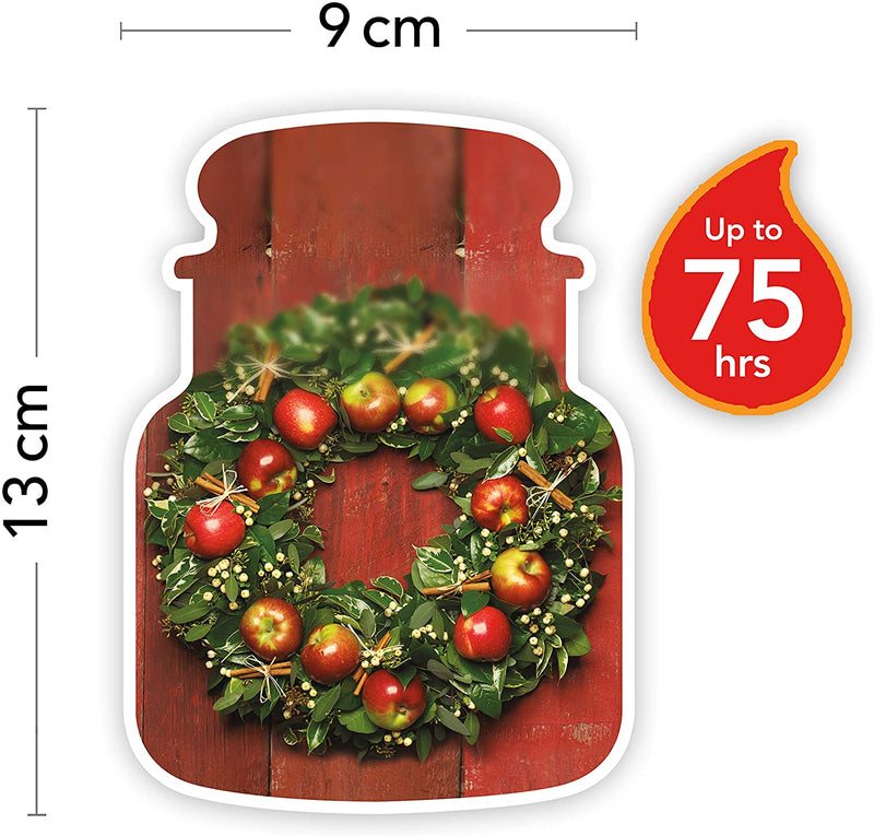 Yankee Candle Scented Candle | Red Apple Wreath | Medium Jar Candle