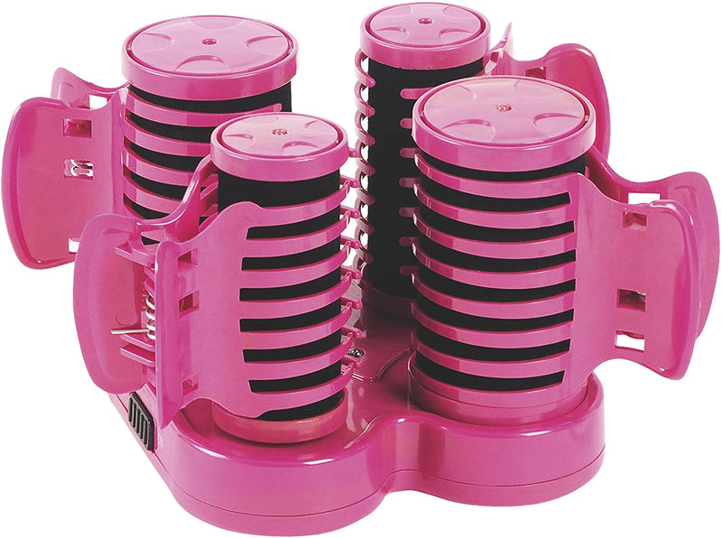 Carmen Girls Heated Hair Roller Set - Pink