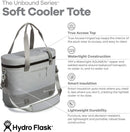 Hydro Flask Unisex – Adult's SOFT COOLERS Cool Bag, 24L, Arctic