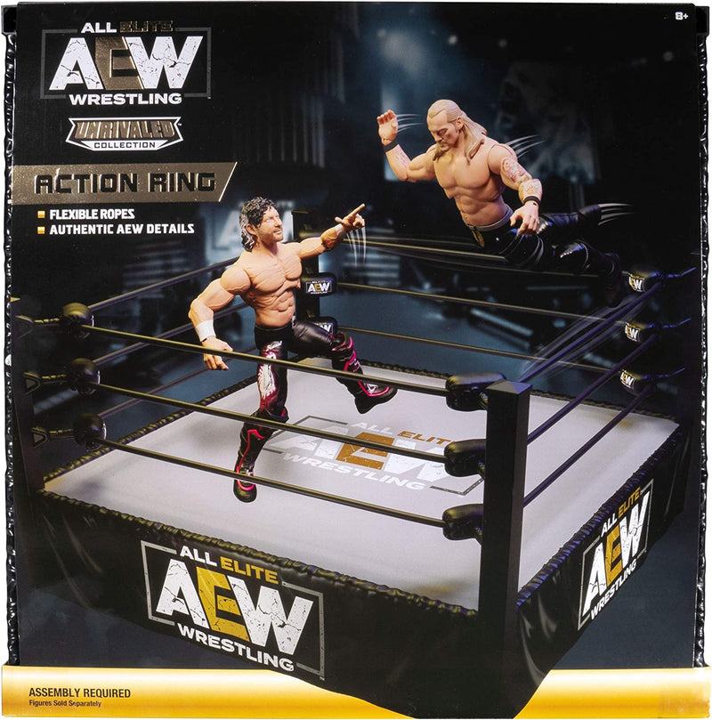 AEW AEW0065 Unrivaled Collection Authentic Action, Flexible Tension Ring Ropes, Multi, Multicolor