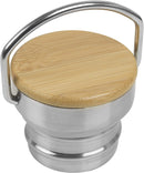 Homiu Water Bottle with Carrying Handle Insulated Double Walled Hot or Cold Stainless Steel Vacuum Flask Reusable (Pink, 500 ml)