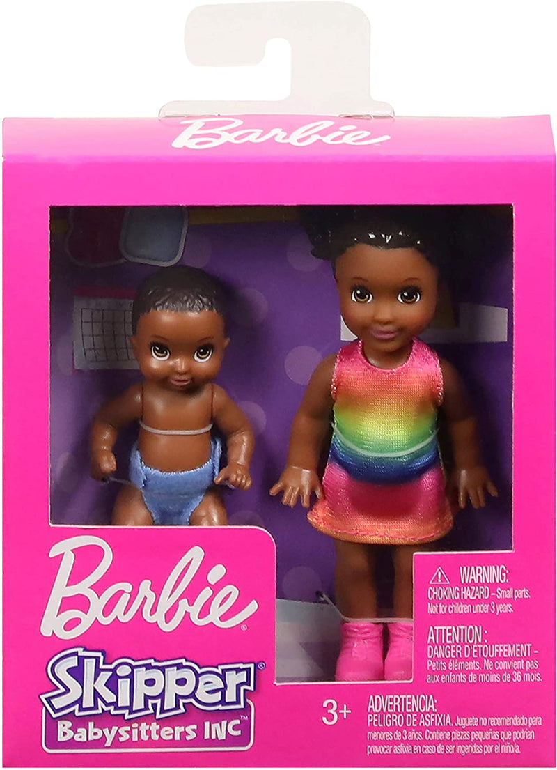 Barbie Skipper Babysitters Inc. Dark Brunette Girl Sibling Toddler & Baby Dolls