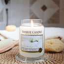 Yankee Candle Scented Candle | Scented Candle | Fluffy Towels Large Jar Candle | Burn Time: Up to 150 Hours