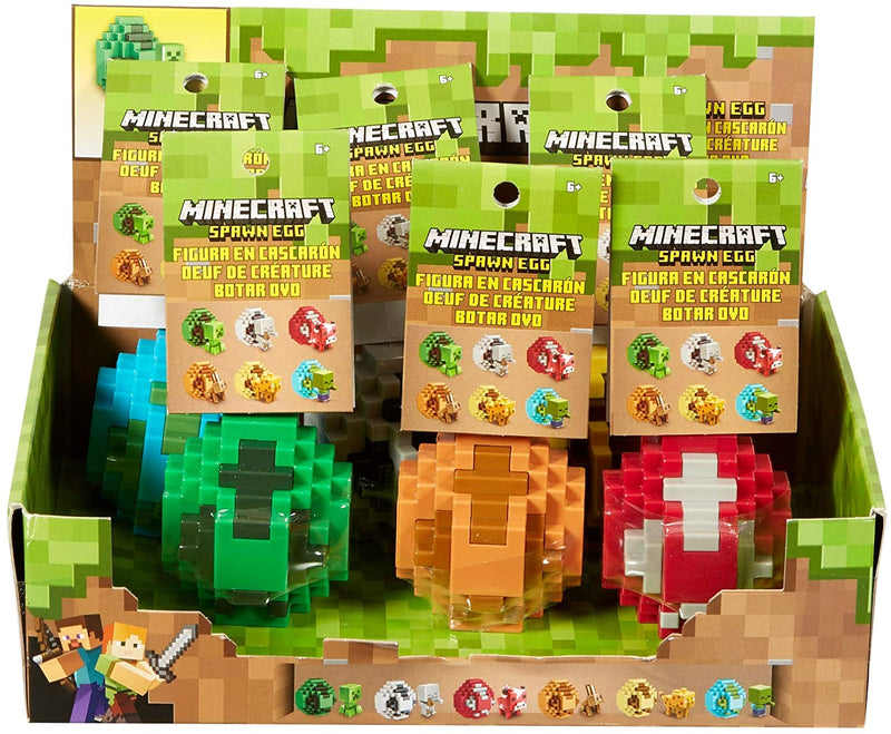 Minecraft Mini Figure Spawn Egg, Collectables, Distributed at Random - BRAND NEW