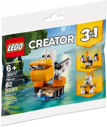 LEGO Creator Pelican 3 in 1 Polybag Set