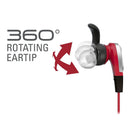 Audio-Technica ATH-CKX5IS Sonic Fuel In Ear Headphones - Red