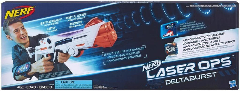 Nerf Laser Ops Burst Fire Combat Blaster Pro Deltaburst