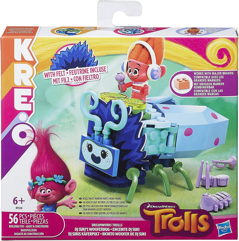 Trolls Kreo Dreamworks Dj Suki's Wooferbug Toy
