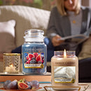 Yankee Candle Scented Candle | Mulberry and Fig Delight Large Jar Candle | Burn Time: Up to 150 Hours