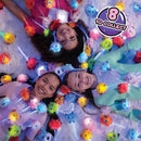 CHIBIES Boom Box - Sparkle | Cute Fluffy Party Pets That Flash to the Beat of Music | Interactive Animal Soft Toy Characters