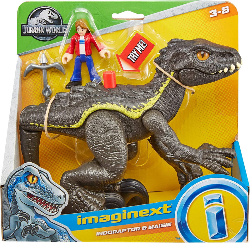 Imaginext Jurassic World Indoraptor and Maisie