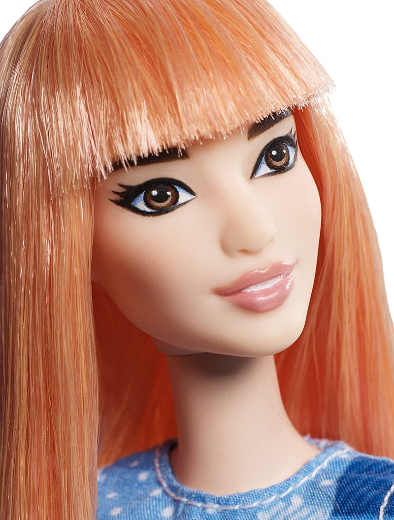 Barbie DYY90 Fashionistas Doll 60 Patchwork Denim