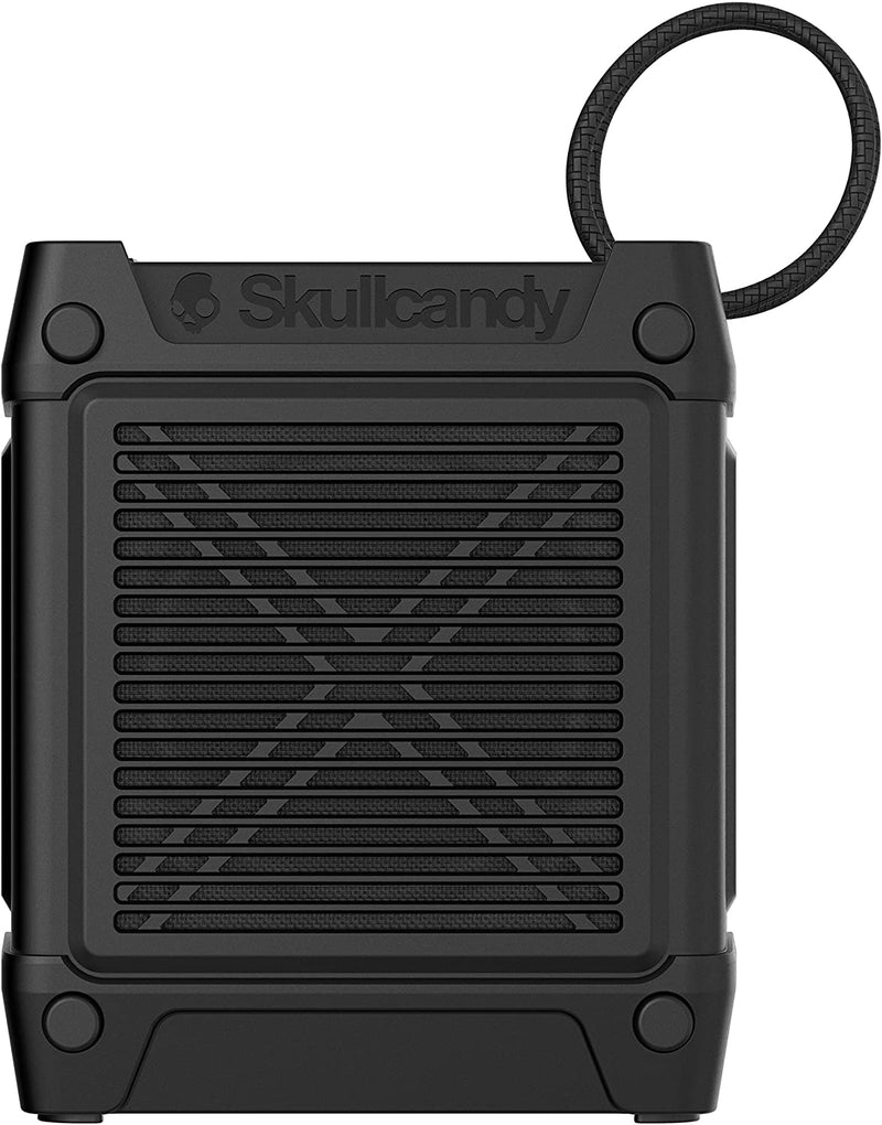 Skullcandy Shrapnel Splash and Drop Resistant Wireless Bluetooth Rechargeable Portable Speaker - Black