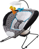 Fisher-Price Deluxe Bouncer: Jonathan Adler, Black/White
