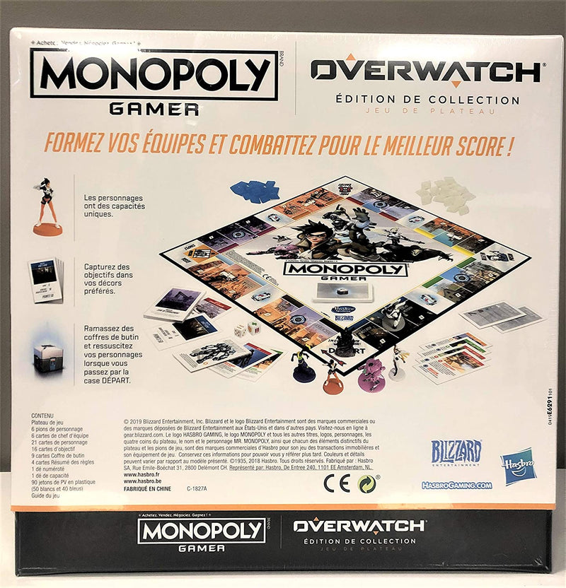 Monopoly Gamer Overwatch (FRENCH LANGUAGE)