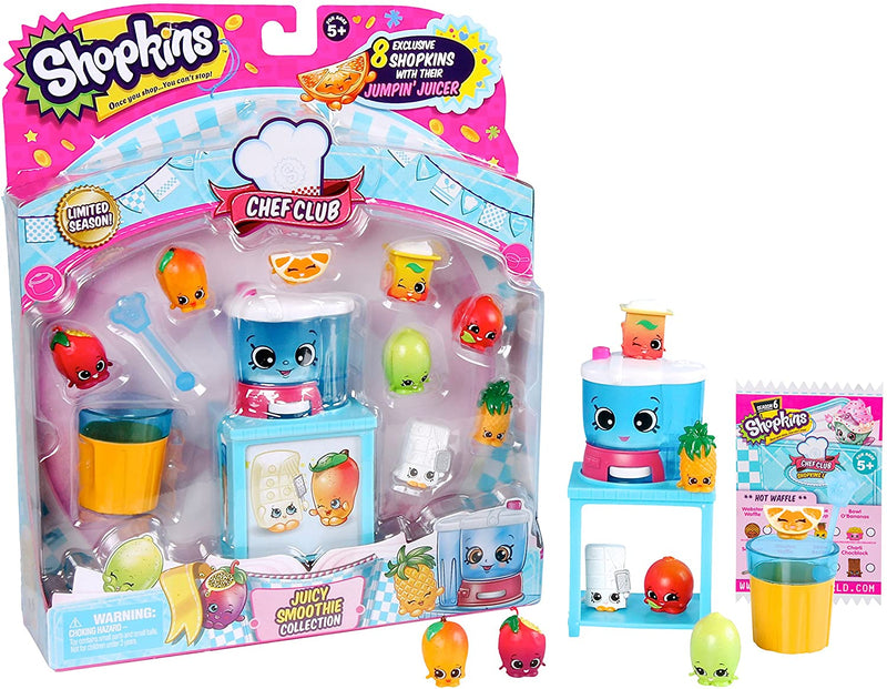 Shopkins Chef Club Deluxe Pack - Juicy Smoothie Collection