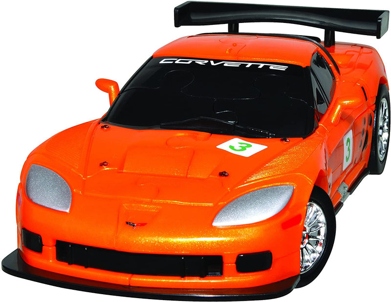 3D Puzzle Corvette Orange