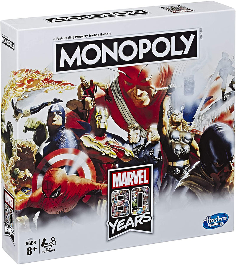 Monopoly Marvel 80th Birthday Board Game [French Version]