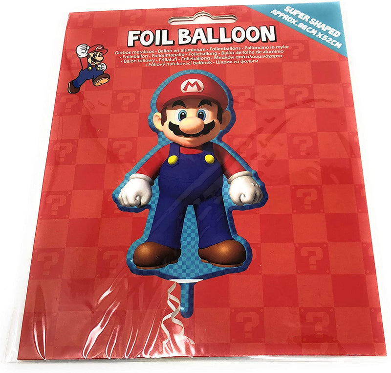 Super Mario Bros Mario Nintendo Giant Foil Helium Party Balloons New