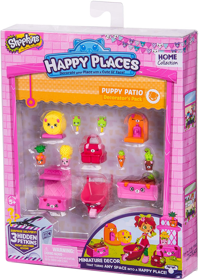 Happy Places Shopkins Season 2 Decorator Pack Puppy Patio