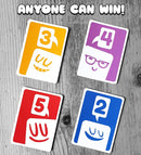 100 PICS GIMME 5, The Count Yourself Lucky Card Game.