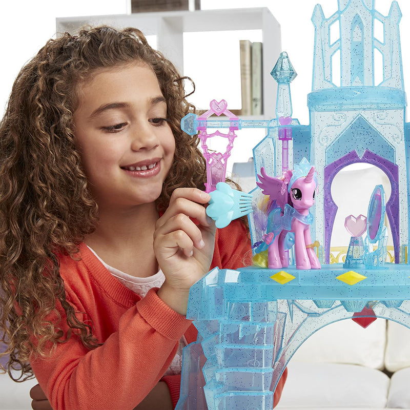 My Little Pony B5255 Explore Equestria Toy Crystal Empire Castle Light Up Playset