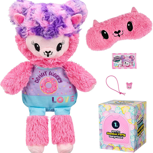 Pikmi Pops Giant Pajama Llama Poppy Sprinkles Scented Stuffed Animal Plush Toy in Popcorn Box