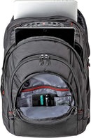 WENGER SWISS GEAR IBEX 17"  125th Anniversary Backpack Made from Ballistic Polyester In Black {26 Litres}