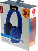 Vibe FLI Over-Ear Foldable Headphones with In-Line Microphone - Blue-