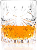 RCR Oasis Crystal Short Whisky Water Tumblers Glasses, 320 ml, Set of 6