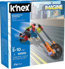 K'NEX Motorcycle Building Set for Ages 5+, Construction Toy, 61 Pieces, Easy-to-follow building instructions