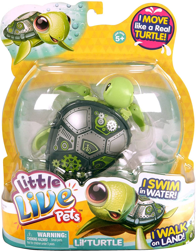 Little Live Pets Swimstar Turtle Toy (Green) Tortugas