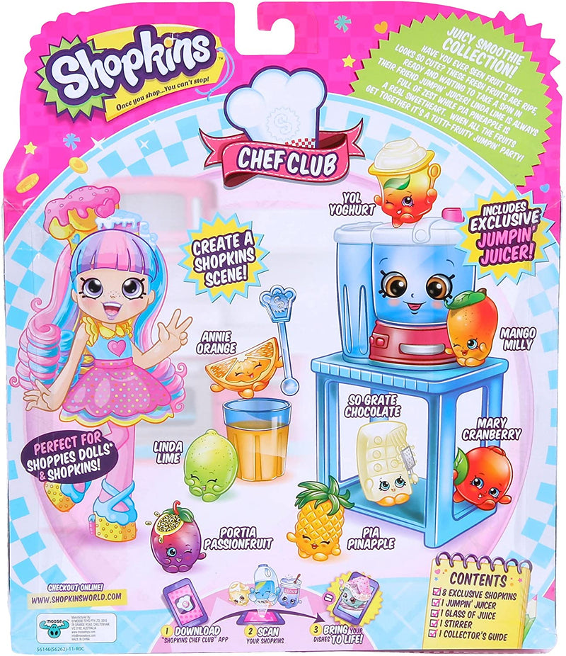 Shopkins Chef Club Deluxe Pack - Juicy Smoothie Collection