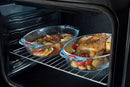Pyrex Irresistible Glass Oval Roaster Pie Serving Dish High Heat Resistance - L32 x W19 x H6cm, 1.8L