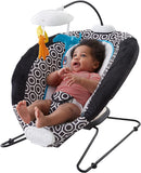 Fisher-Price Deluxe Bouncer: Jonathan Adler, Black/White