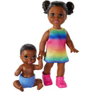 Barbie Skipper Babysitters Inc. Dark Brunette Girl Sibling Toddler & Baby Dolls