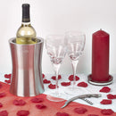 Homiu Wine Cooler Stainless Steel Matt Finish 2.5L Capacity Long-Lasting Cold