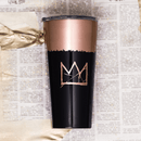 Corkcicle Tumbler 16oz Copper Basquiat Crown
