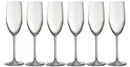 Jamie Oliver "WAVES" Crystal Champagne Glasses / Champagne Glasses, Set of 2