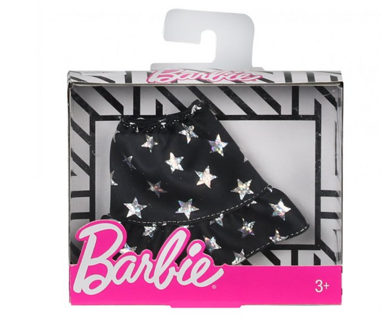 Mattel Barbie Fashions Black Skirt With Stars