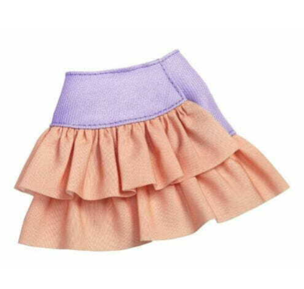 Mattel Barbie Fashions Purple and Orange Skirt