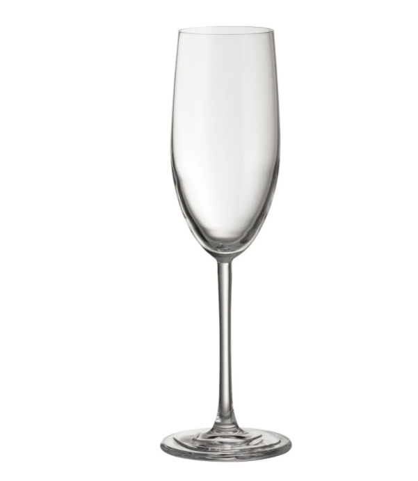 Jamie Oliver "WAVES" Crystal Champagne Glasses / Champagne Glasses, Set of 2