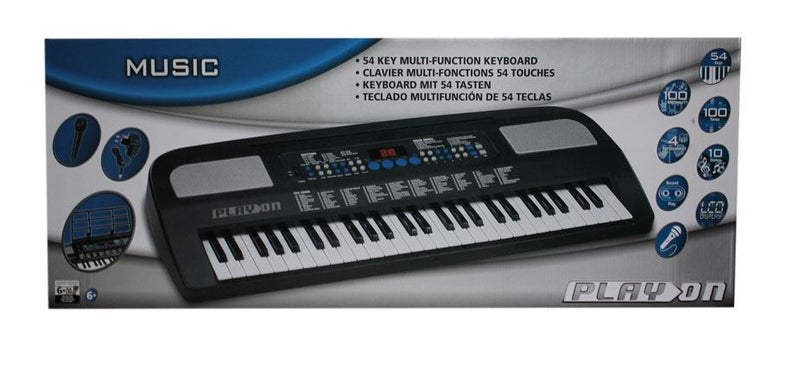 play on electronic keyboard 54 keys