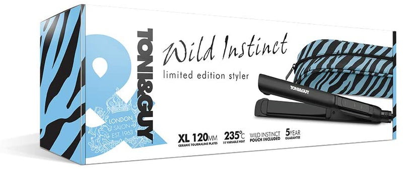 TONI & GUY THE NEW WILD INSTINCT Limited Edition Hair Straightener gift set